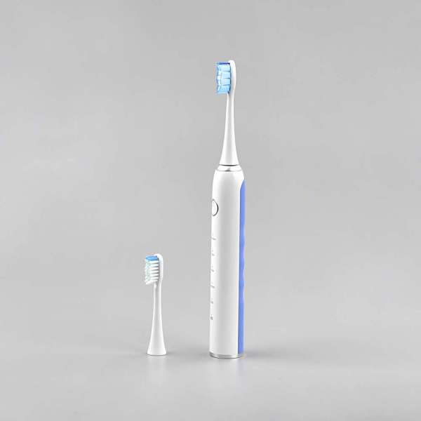 Sonic Electric Toothbrush Travel Portable Ultrasonic Electric Toothbrush with 2 Replacement Brush Heads 5 Modes